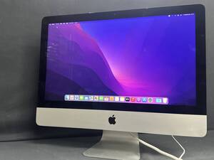 【良品♪】Apple iMac 2015 21.5インチ (A1418)[Core i5 5250U 1.6GHz/RAM:8GB/HDD:1TB]Montery 動作品