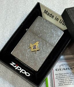 ZIPPO USA輸入 JFK フリーメイソン メタル貼り ジッポー MASONIC フリーメーソン Freemasonry ケネディー 秘密結社 ライター U222