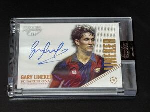 1of1 1枚限定 リネカー 直書きサイン 2022-23 Topps Dynasty Gary Lineker Auto バルセロナ 名古屋グランパス