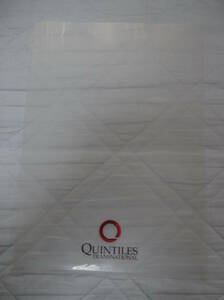 クインタイルズ クリアファイル QUINTILES TRANSNATIONAL