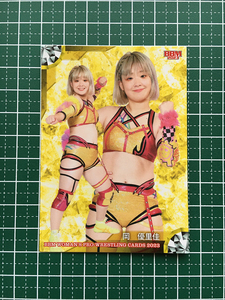 ★BBM 2023 女子プロレスカード #025 岡優里佳［センダイガールズプロレスリング］レギュラーカード「現役選手」★