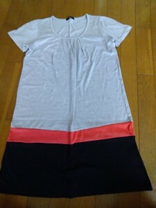 ・即決　中古美品　カットソーチュニック（M)