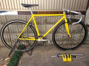 NJS Makino COLUMBUS 前後ブレーキ 完成車 公道OK ELLIPSE フルカスタム ピストバイク SPIRIT KEIRIN 競輪 コロンバス マキノ MKS NITTO