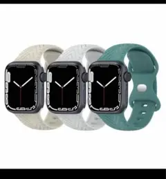 Apple Watch バンド男女兼用3本セット42 44 45mm 対応