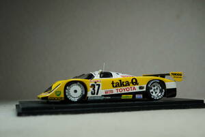 1/43 ルマン spark TOYOTA 89 C-V #37 1989 Le Mans 24h tom