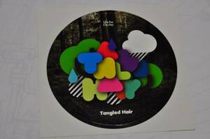 ★tangled hair ステッカー φ10.7cm