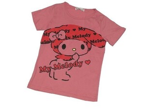 【新品】 サンリオ マイメロ レディース Tシャツ 半袖【M】ピンク◆sanrio マイメロディー My Melody まいめろ キティー 女性