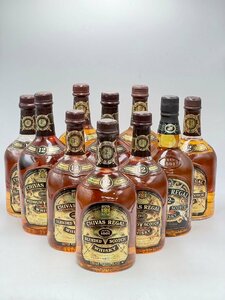 【同梱不可】1円スタート！シーバスリーガル 10本セット 700-1000ml 43％ 未開栓 古酒 Chivas Regal Z067932