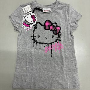 DIESEL HELLO KITTY Tシャツ 未使用 ディーゼル ハローキティ キティちゃん 3Y グレー キッズ 子供服 kids