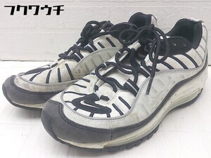 ◇ NIKE ナイキ AIR MAX 98 AH6799-113 スニーカー シューズ サイズ22.5ｃｍ ホワイト ブラック レディース