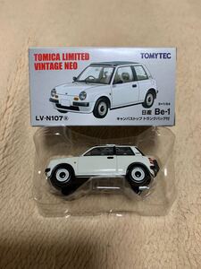 1/64 トミカリミテッドヴィンテージ LV-N107a 日産 Be-1 バッグつき (白) 完成品 TOMYTEC ミニカー