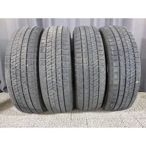 BRIDGESTONE／ブリヂストン BLIZZAK VRX2 155/65R14 4本◎2019年製7分山スタッドレス◎中古 若干の片べり有り◎旭川手渡し可◎N-BOX等に