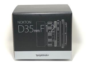 #3【新品未使用・保証期間内 プロテクター付】Voigtlander フォクトレンダー NOKTON D 35mm F1.2 (APS-C) ニコン Zマウント用