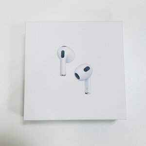 【SYC-0914.1-411】【未開封品】Apple AirPods （3rd generation）MPNY3J/A アップル エアーポッズ 第3世代 ワイヤレスイヤホン 動作未確認