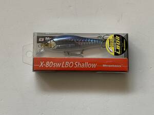 メガバス【X-80sw LBO Shallow　 GG IWASHI】