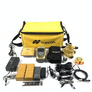 TOPCON GRS-1 トプコン GNSS受信機　電源コード/セミハードケース/ACアダプター/機械高変更アダプター/他 付属品多数あり＊簡易検査品