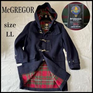 【極美品 未使用級 タグ付き】McGREGOR マックレガー ダッフルコート 100周年 記念モデル ウール メルトン 入手困難 ネイビー 定価86900円