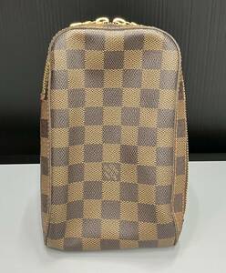 LOUIS VUITTON ルイヴィトン LV ルイヴィトン ダミエ N51994 エベヌ ジェロニモス ポーチ ヒップバッグ ボディーバッグ 110×200×50目安