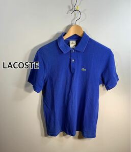 訳あり■LACOSTE ラコステ■半袖ポロシャツ:16☆BH-462