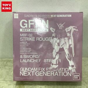 1円〜 未開封 バンダイ GUNDAM FIX FIGURATION/GFF 機動戦士ガンダムSEED ストライクルージュ & ソード ランチャーストライカー