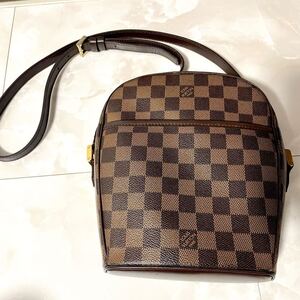 1円 ルイヴィトン N51294 イパネマ ダミエ ショルダーバッグ ヴィトン ブラウン レディース バッグ LOUIS VUITTON レディースショルダー