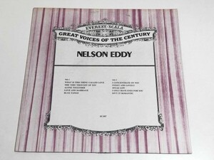 235-L592/ 【輸入盤】LP/ ネルソン・エディ/Great Voices of the Century