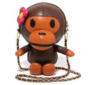 極少 即発送 国内正規 24AW A BATHING APE BABY LISA PLUSH DOLL SHOULDER BAG エイプ BAPE リサ プラッシュ ドール ショルダー バッグ 鞄