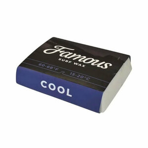 FAMOUS フェイマス 【COOL】 新品正規 サーフィン ワックス クール（郵便送料込み）