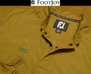 M(US)XXXL(JP位)格安即決＋送料無料★フットジョイUSA限定ゴルフクラブ特注刺繍FootJoy DRYJOYS防風撥水ナイロン ベスト 日本未発売