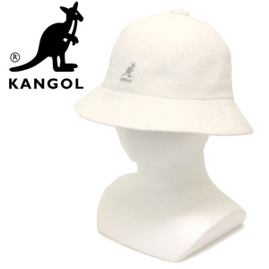 KANGOL (カンゴール) 195-169015 Bermuda Casual バミューダ カジュアル ハット 06WHITE KGL011 M