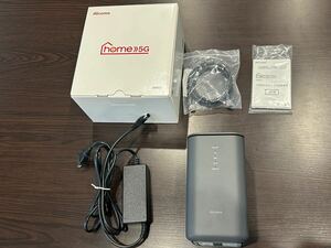 1円スタート docomo home 5G HR02 ドコモ Wi-Fiホームルーター動作確認