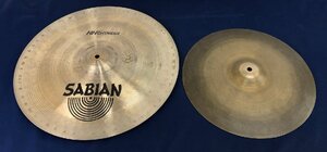 ★中古品★シンバルセット ZILDJIAN Avedis Turkish 14(14インチ)　SABIAN HH Chinese 18/45cm(18インチ) Sabian/Zildjian