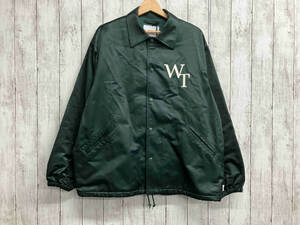 WTAPS/ダブルタップス/コーチジャケット/24SSCHIEF JACKET/241TQDT-JKM02/グリーン/サイズ2