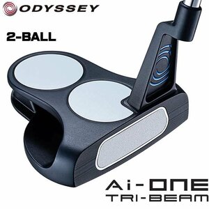 新品★オデッセイ★Ai-ONE TRI-BEAM 2-BALL パター★トライビーム 2ボール★AIフェース搭載★STROKE LAB 90★2024★34吋★日本