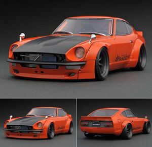 送料無料☆ ignition model製 1/18 PANDEM S30 Z Orange (NISSAN FAIRLADY Z) イグニッションモデル IG1009 絶版品