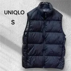 UNIQLO LIGHT DOWN ユニクロ ダウンベスト ベージュ レディース