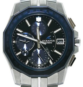 ★箱保付！美品！CASIO カシオ OCEANUS オシアナス Manta マンタ OCW-S6000-1AJF タフソーラー メンズ★