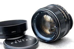 PENTAX ペンタックス 純正 M42マウント専用 Asahi Opt.Co. Auto-Takumar 55mm 単焦点レンズ 1:1.8 完動品