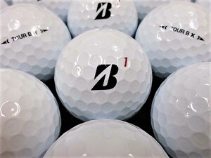 ★良質美品★ブリヂストン BRIDGESTONE『TOUR B X』2022年モデル Bマークエディション ホワイト 20個 ロストボール★