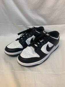 ▼ NIKE ナイキ DUNK LOW RETRO ダンク ロー レトロ DD1391-100 ローカット スニーカー 26cm US8 PANDA パンダ 黒 白 ホワイト ブラック