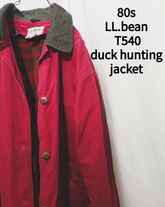 Vintage LL.bean T540 duck hunting jacket 80s エルエルビーン ダック地 ハンティング ジャケット ライナー レディース USA製 ビンテージ