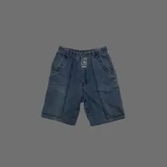 【archive】90s VOLVO Denim Short-pants 希少