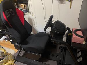 Thrustmaster t300rs. ロッソモデロ gtd-speci セット　 ハンコン レーシングコックピット プレイシート