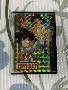 ドラゴンボールGT 1996年 カードダス パート26 バンダイ BANDAI 両面キラ　NO,5 孫悟空　硬貨ケース付き