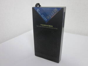 昭和レトロ★TOSHIBA　RP-86　AMラジオ　IC　HIGH　SENSITIVITY★動作品