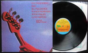 801 Live／ENO PHIL MANZANERA オランダISLAND・オリジナル盤 極美盤 A1B1 BILL MacCORMICK etc