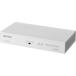 まとめ得 BUFFALO バッファロー Giga対応 スイッチングハブ 8ポート ホワイト LSW6-GT-8NS/WH x [2個] /l