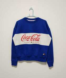 TOMMY JEANS x Coca-Cola ビッグシルエット スウェット XSサイズ　トミー × コカ・コーラ