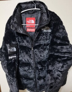 シュプリーム Week16 × ザ・ノース・フェイス フェイクファー ヌプシ　Supreme　Lサイズ