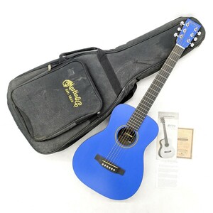 1000円スタート ミニギター アコースティックギター マーティン Martin&Co. EST1833 LX Blue Little Martin ソフトケース付き 7 QQ30009